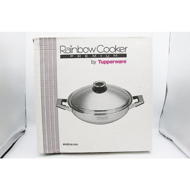 タッパーウェアレインボークッカープレミアムⅡ　28㎝ウォック タッパーウェアレインボークッカープレミアムⅡ 28㎝ウォック