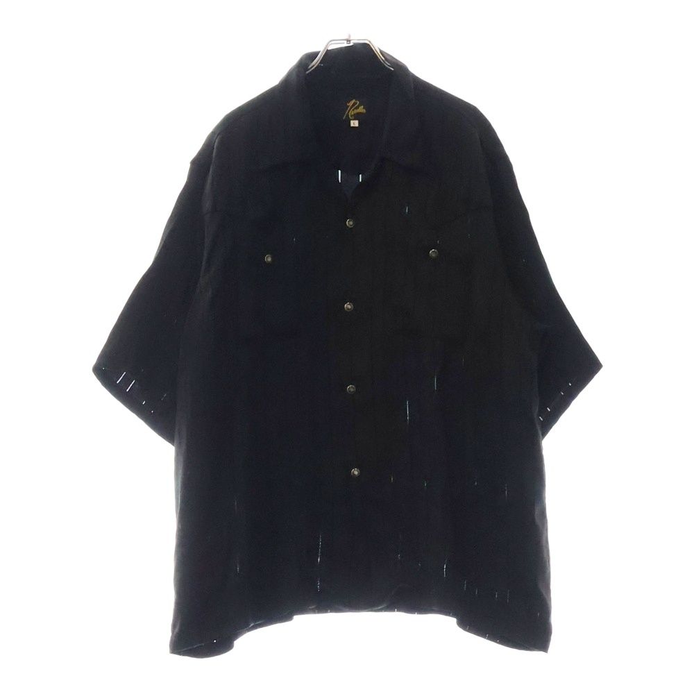 Needles (ニードルス) 24SS S/S COWBOY ONE-UP SHIRT パピヨン刺繍半袖