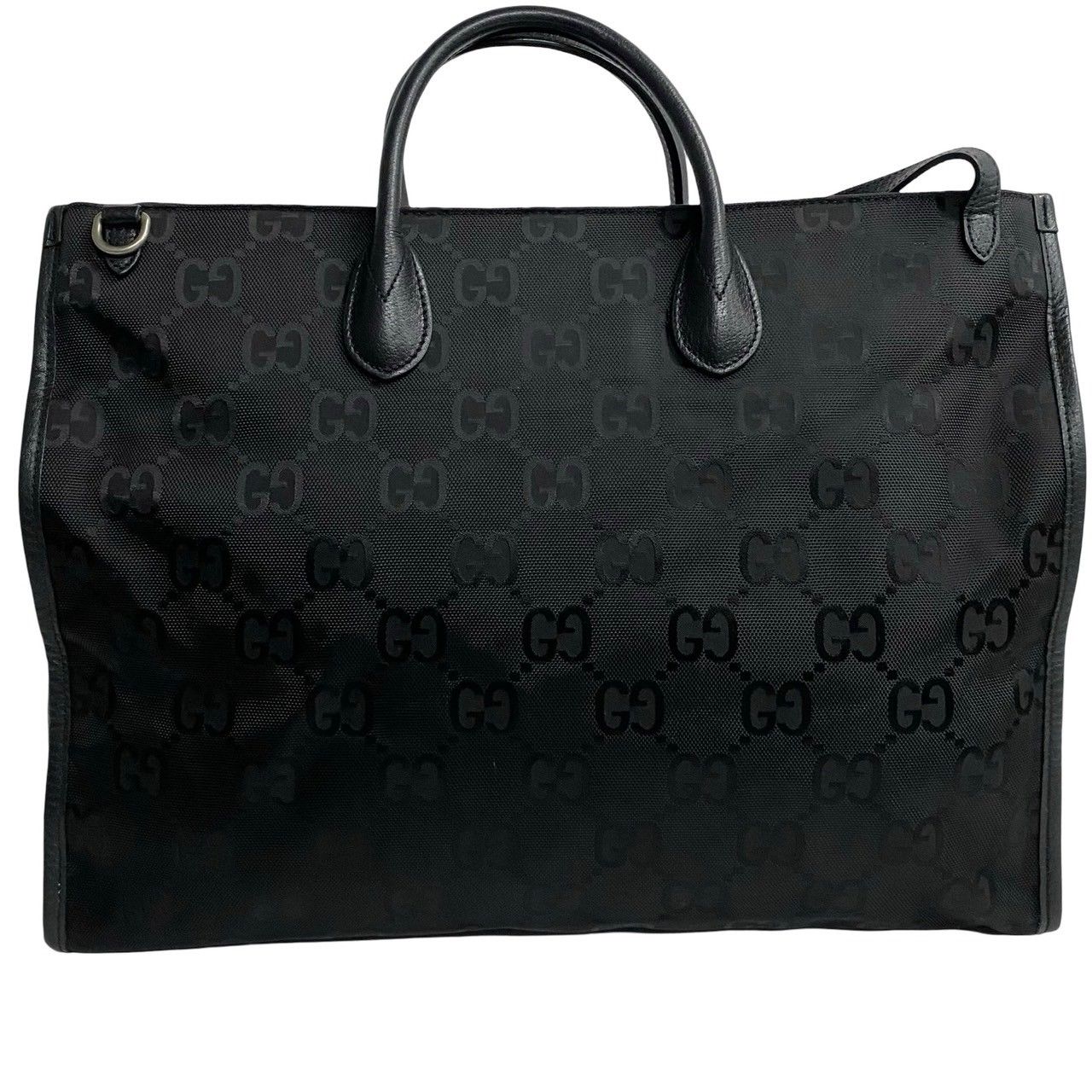 極 美品 GUCCI グッチ オフザグリッド GGモノグラム レザー キャンバス 