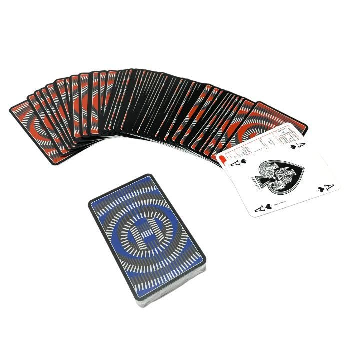 エルメス HERMES トランプ 2個セット ドミノ柄 カードゲーム タロット