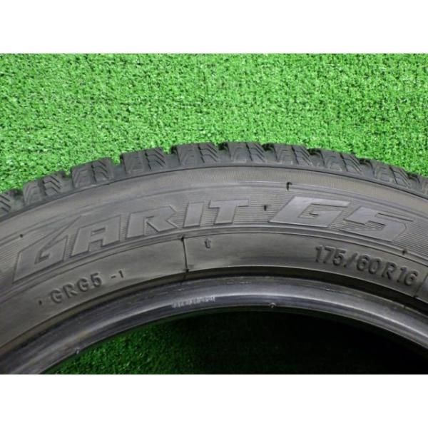TOYO スタッドレス トーヨー ガリットG5 175/60R16 4ホン 7ミリ 2017年  