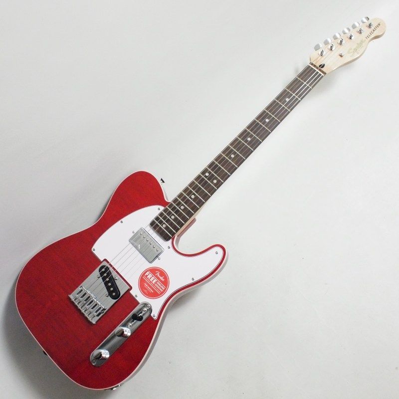 Squier by Fender Affinity Series Telecaster FMT SH Crimson Red Transparent〈スクワイア フェンダー〉