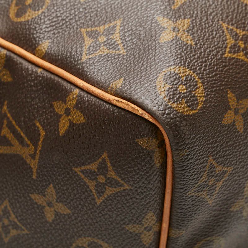 ルイ ヴィトン モノグラム キーポル50 M41426 ブラウン PVC レザー  