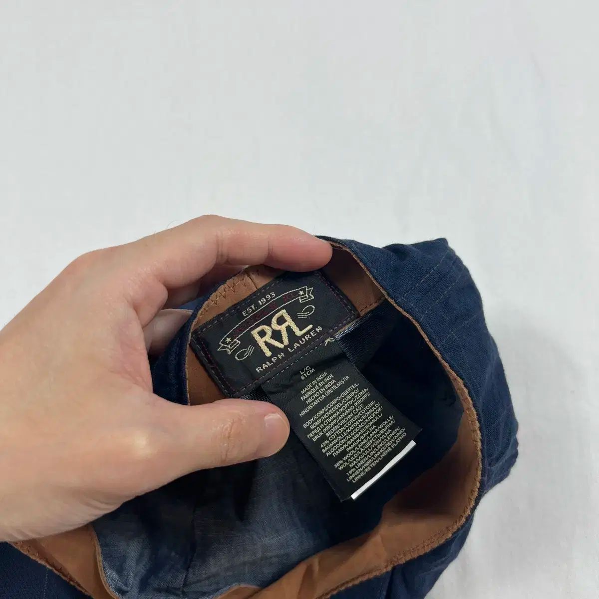 ダブルアールエル rrl double rl ニュースボーイ キャップ 帽子 激レア