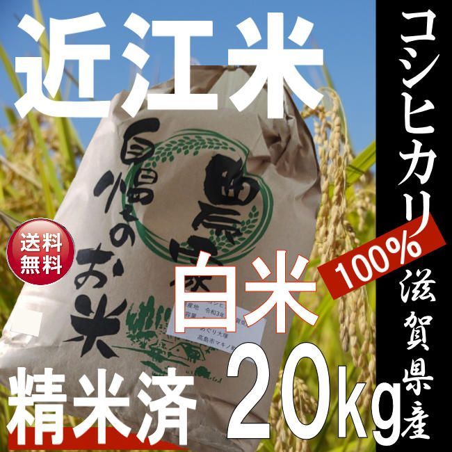 新米 令和5年 埼玉県産 コシヒカリ 白米 20kg 精米料込み