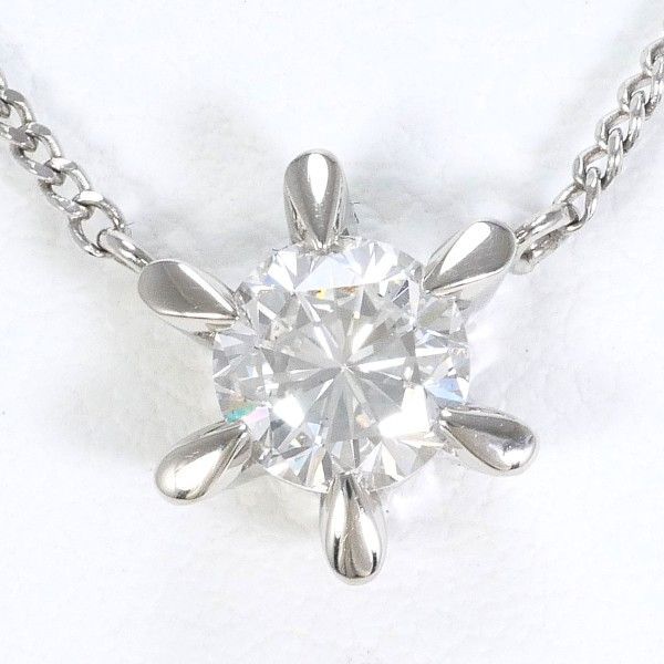 PT PT850 ネックレス Necklace ダイヤ 0.551 SI1 鑑定書 総重量約3.4g 約42cm