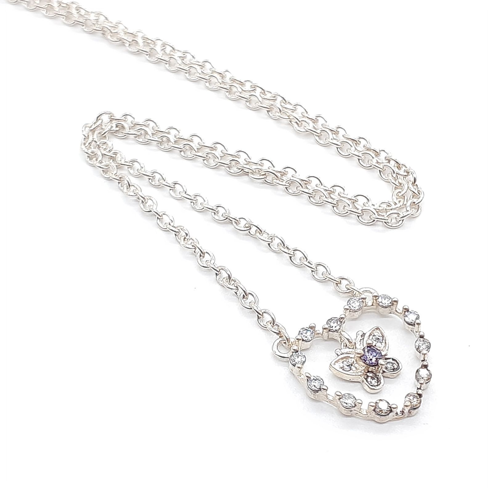 ANNA SUI アナスイ ネックレス SILVER 925 シルバー 蝶 バタフライ 