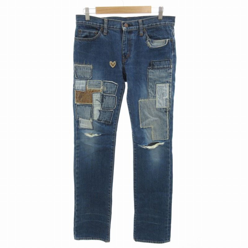 HYSTERIC GRAMOUR パッチワークデニム　90s HYSTERIC GRAMOUR パッチワークデニム 90s