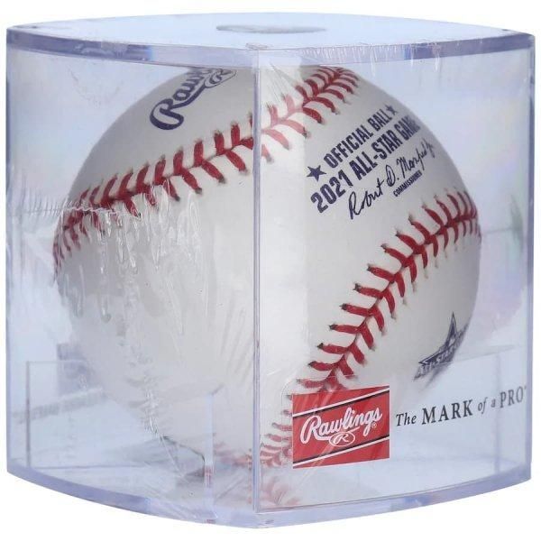 【新品】2個 2021年 MLBオールスター公式球＆大谷選手プリントボールセット 0 MLB &大谷翔平選手出場記念ボール MLBオールスターゲーム公式