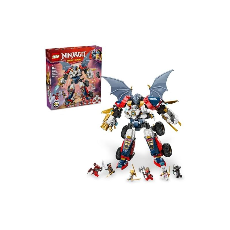 レゴ LEGO ニンジャゴー ドラゴン合体ウルトラメカスーツ おもちゃ 玩具 誕生日 プレゼント ブロック 男の子 女の子 子供 9歳 10歳 11歳 小学生 対戦 ロボット 1