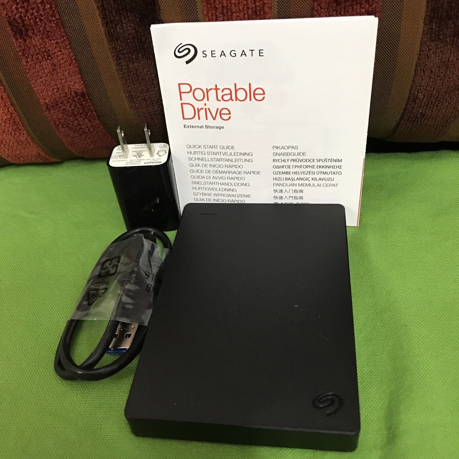 Seagate 2N1AP4-500 1TB 外部 Ptable ドライブ B 電源