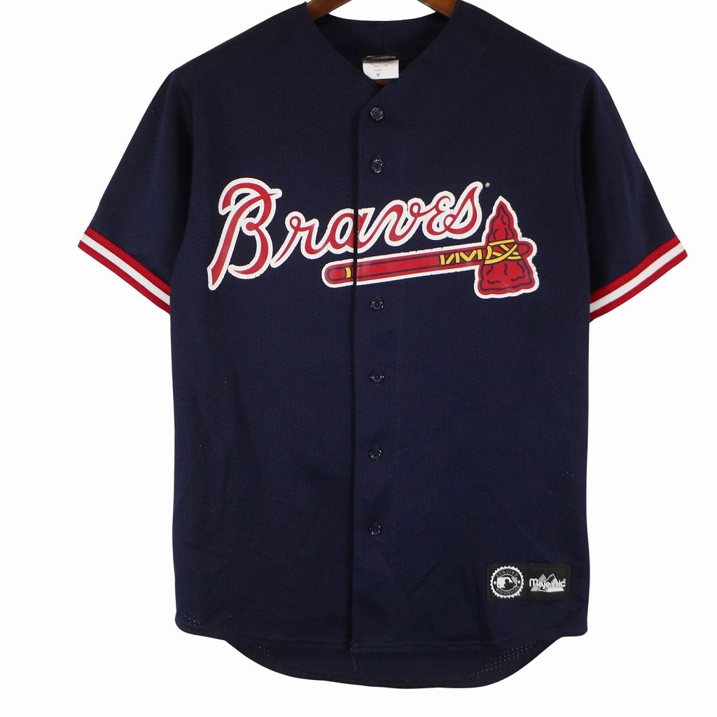 MLBアトランタブレーブス　マジェスティックUSAユニフォームMajestic USA製 Majestic マジェスティック MLB アトランタ・ブレーブス