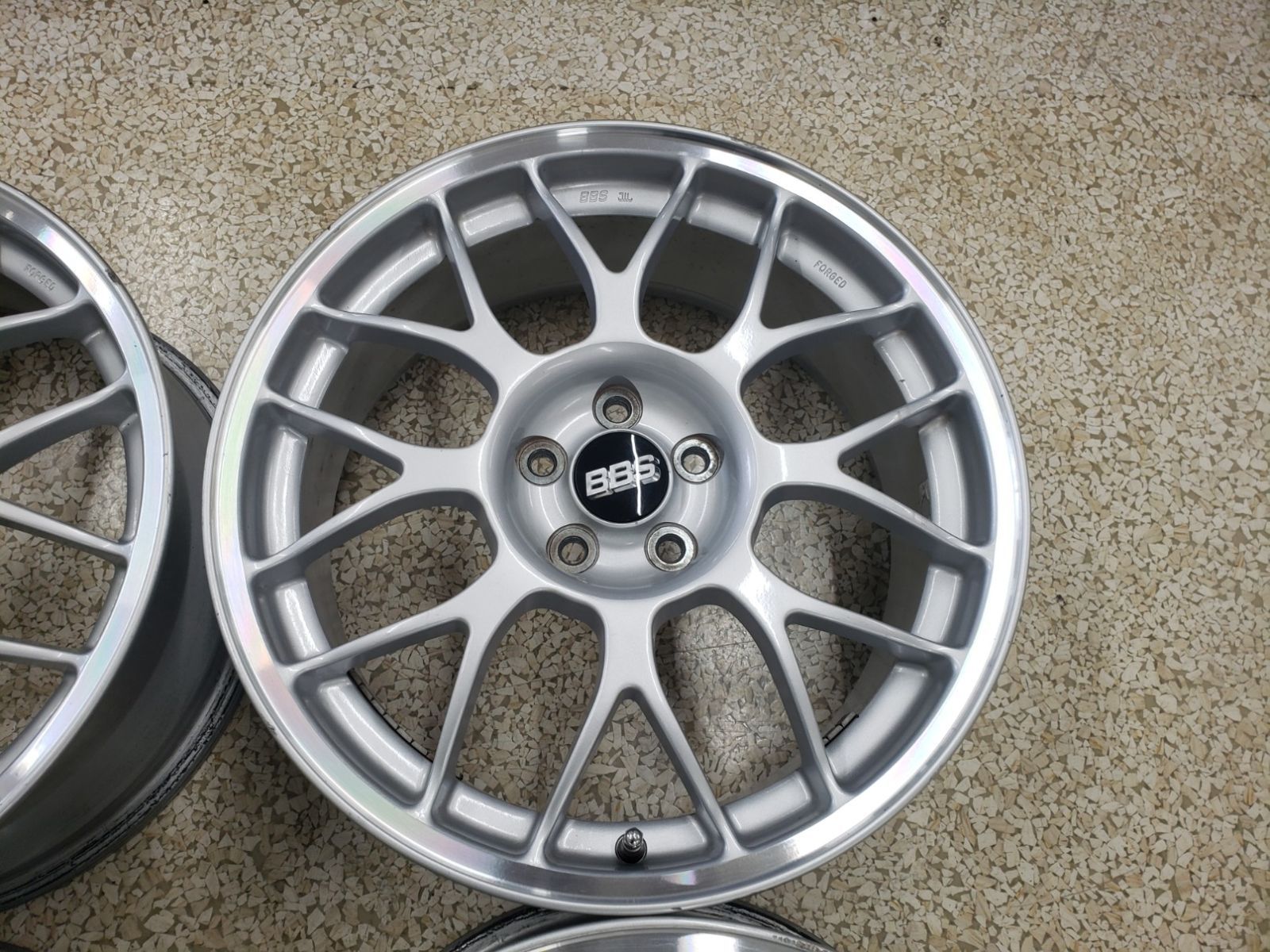 ◎傷少美品 鍛造 FORGED BBS A76 希少軽量 スバル純正オプション 17in