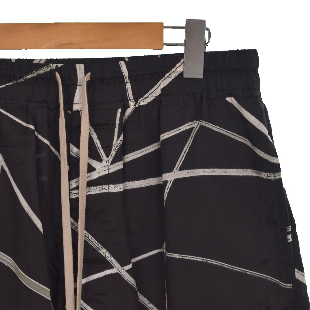 リックオウエンス Rick Owens 22SS RICKS PODS リックポッズ ショートパンツ ショーツ 総柄 50 黒 ブラック RU01B1384-JP1 AA CAMPINGPARCCENTRAL_COM