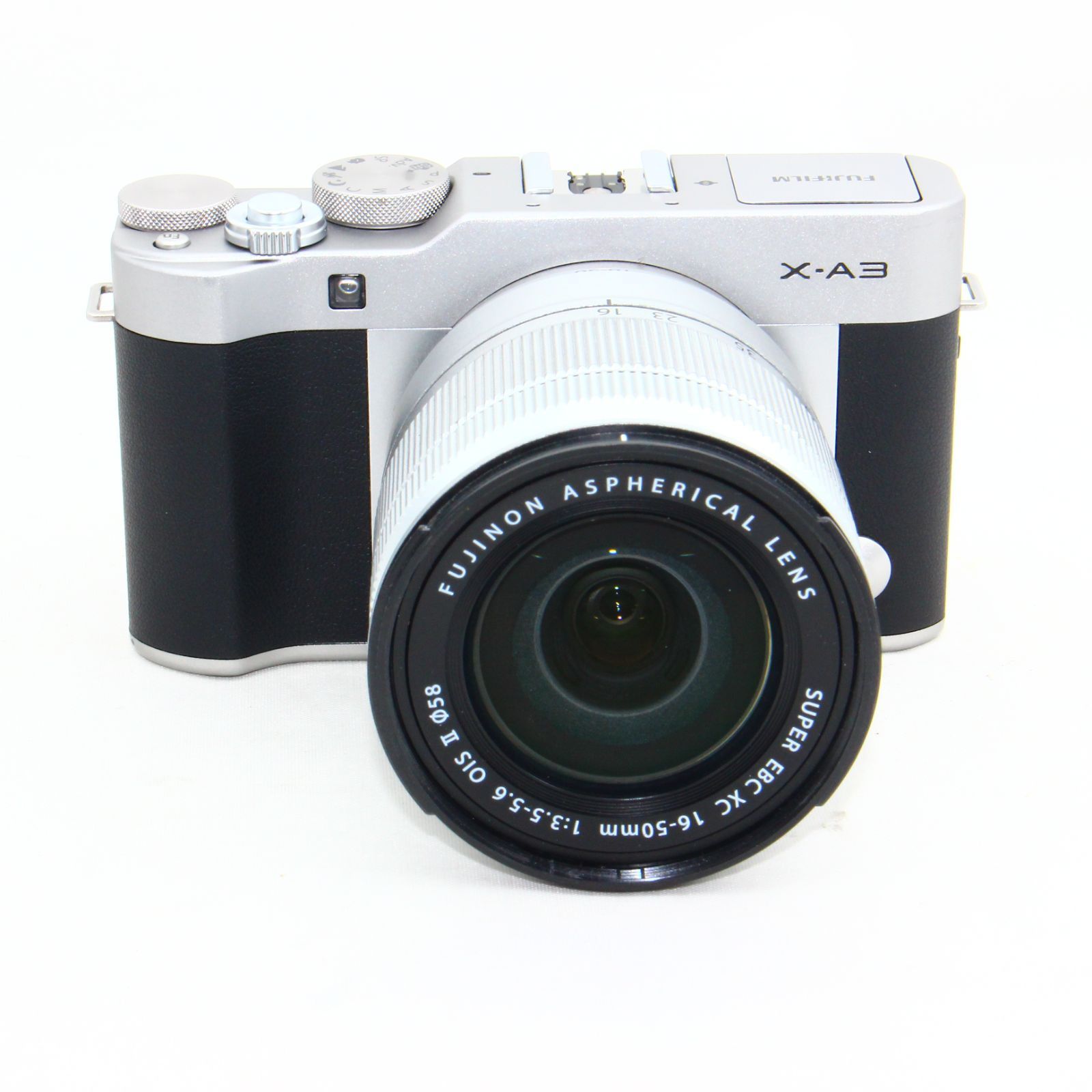 FUJIFILM ミラーレス一眼 X-A3 レンズキット シルバー X-A3LK-XC-S 