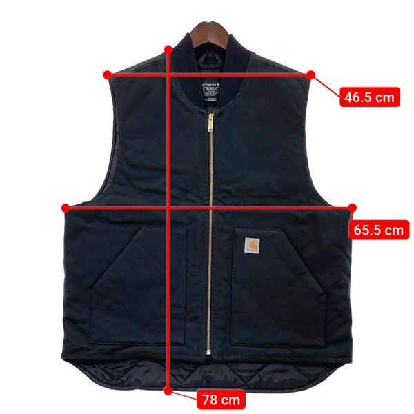 カーハート Firm Duck Vest V01 ダックベスト ワークベスト トップス 