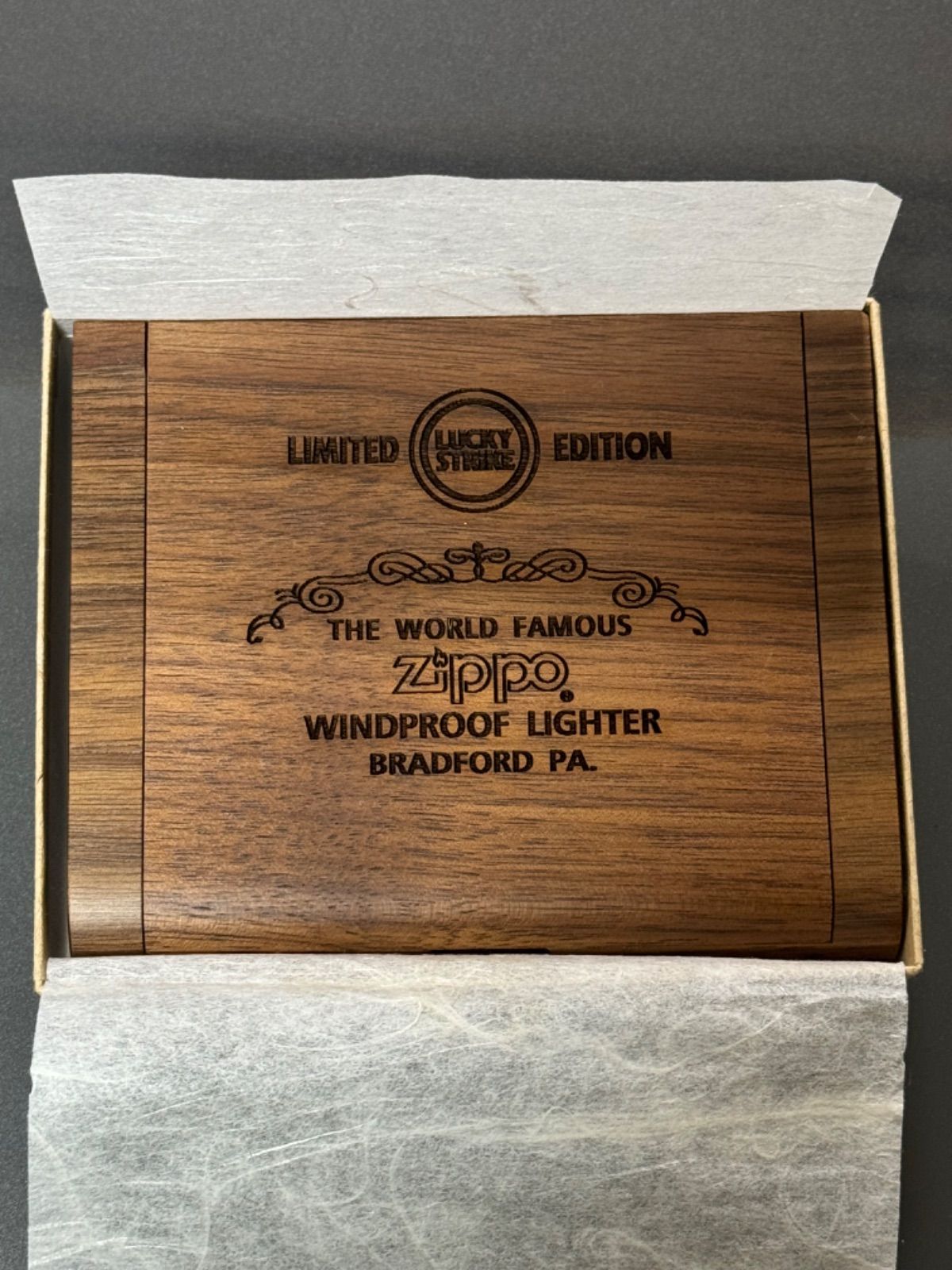 zippo LUCKY STRIKE THE WORLD FAMOUS 2点 限定品 ラッキーストライク  