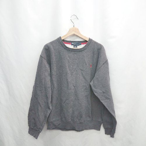 ◇ ⊇ POLO RALPH LAUREN ロゴ刺<!-利用不可文字-!> 裏起毛 長袖 