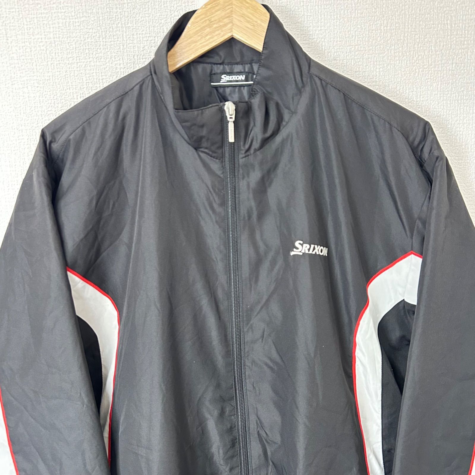 SRIXON スリクソン 蓄熱裏地 ジャケット ブラック グレー L ゴルフ SRIXON スリクソン（SRIXON）（メンズ）ゴルフウェア アウター
