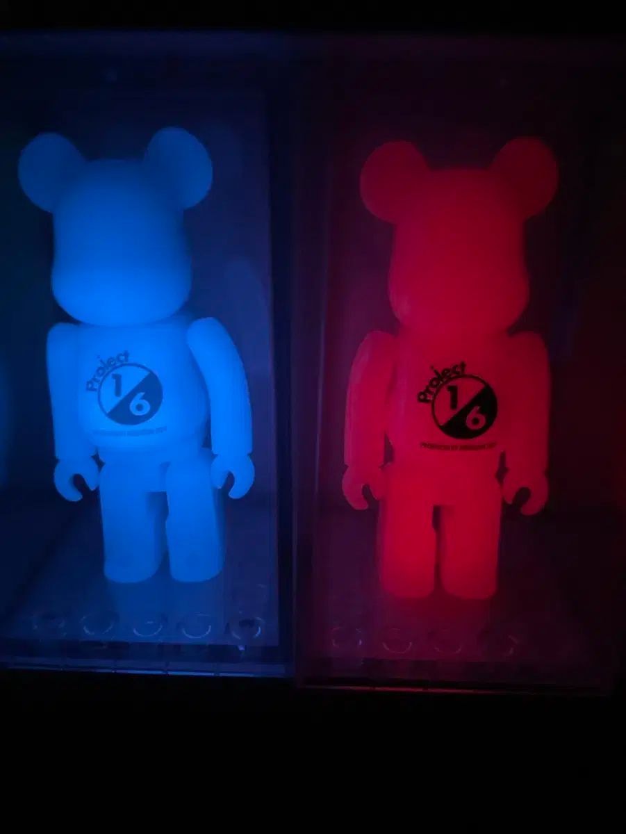BE RBRICK ベアブリック 1 6 プロジェクト ノベルティ フォトルミネッセンスセット 2020