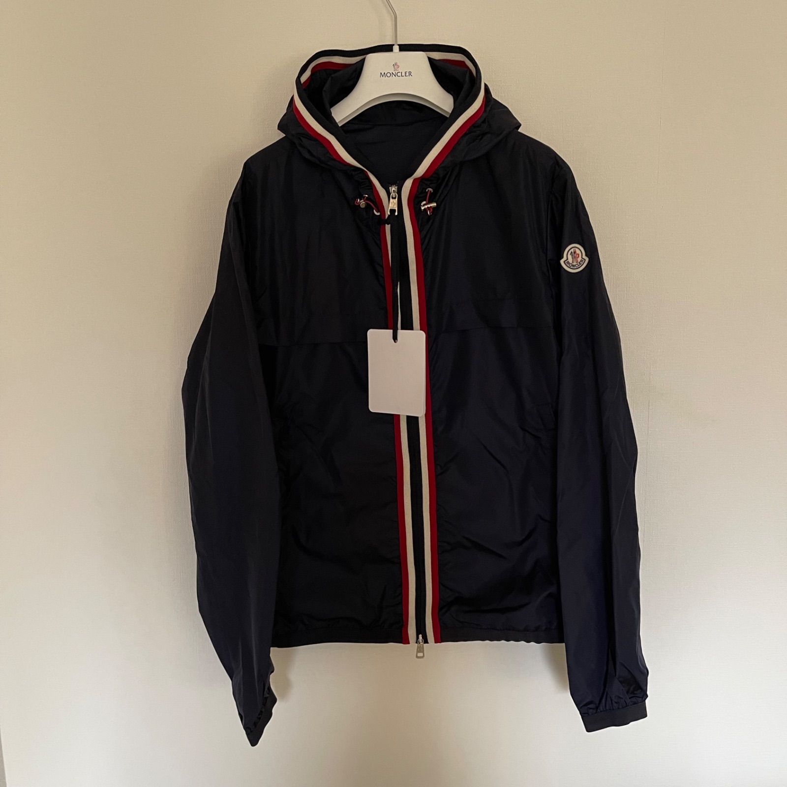 Moncler Anton Navy モンクレール ライトジャケット - メルカリ