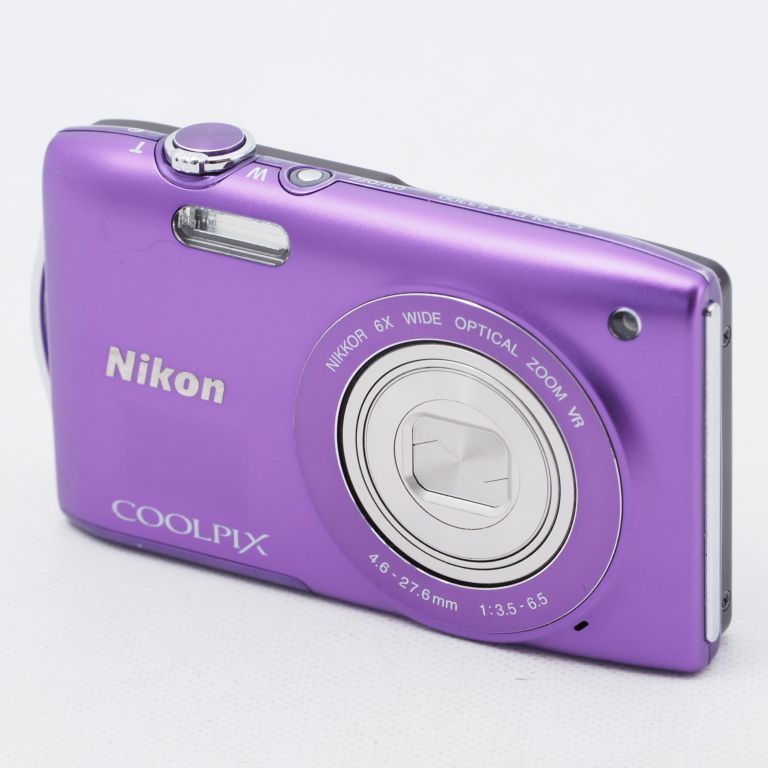 Nikon ニコン デジタルカメラ COOLPIX (クールピクス) S3300 ラベンダーパープル S3300PP カメラ本舗｜Camera  honpo メルカリ