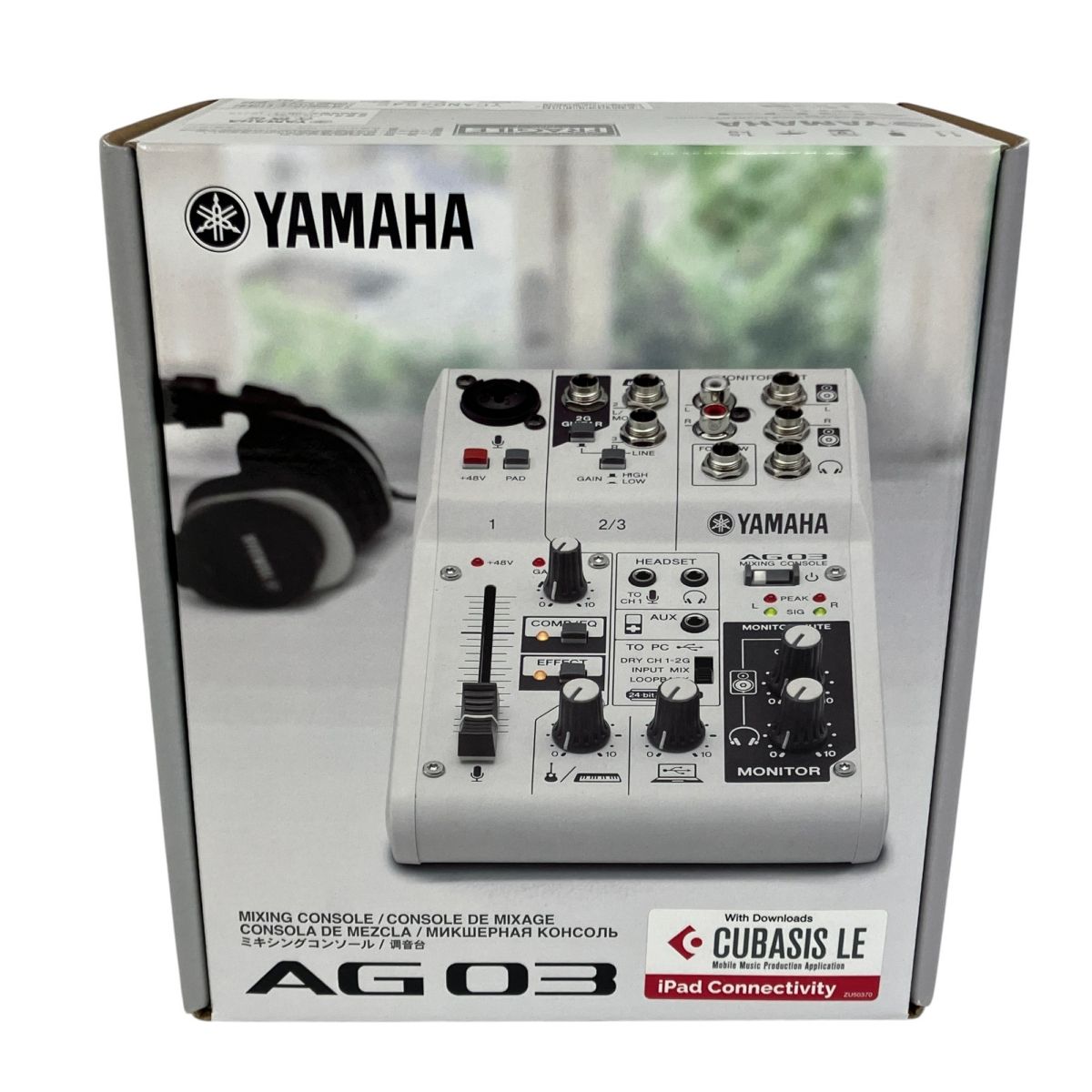 YAMAHA ヤマハ AG03 オーディオインターフェイス ライブ