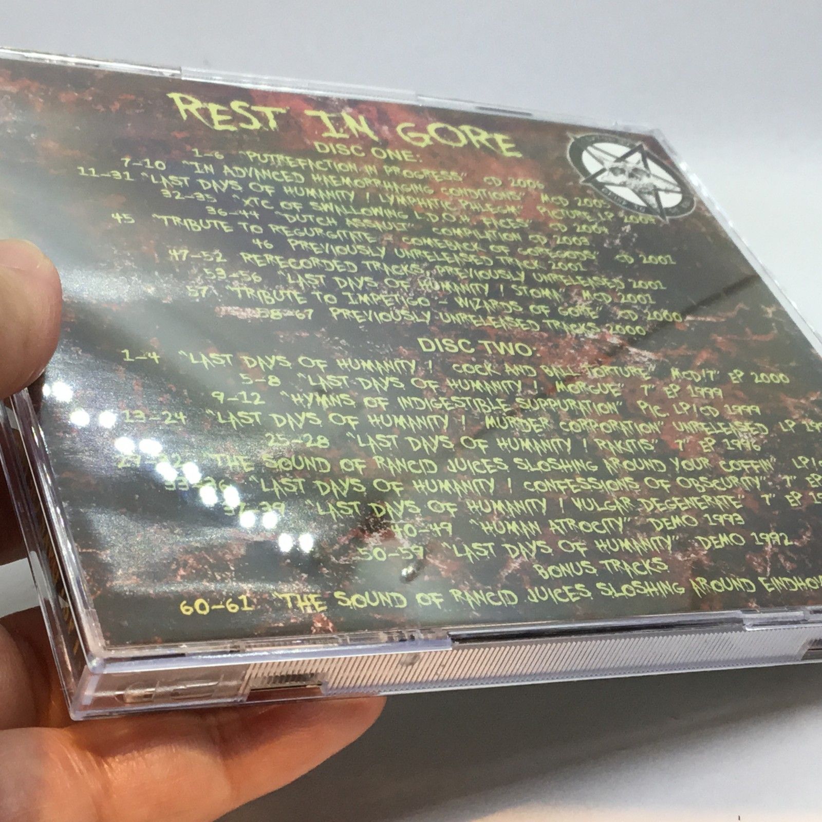 ○ ステッカー付 ◇ Last Days Of Humanity / Since 1989 - Rest In