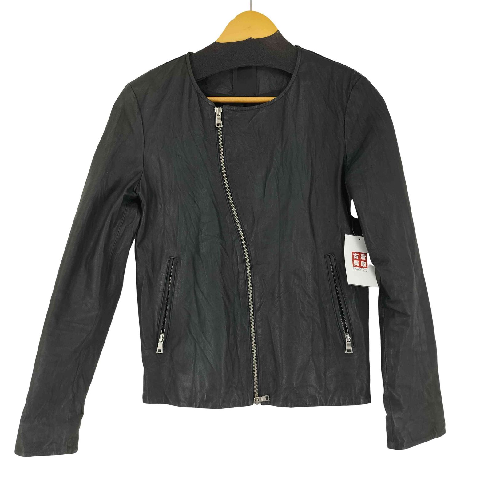 エルエイチピー LHP シングルライダースジャケット 豚革 メンズ JPN：M 