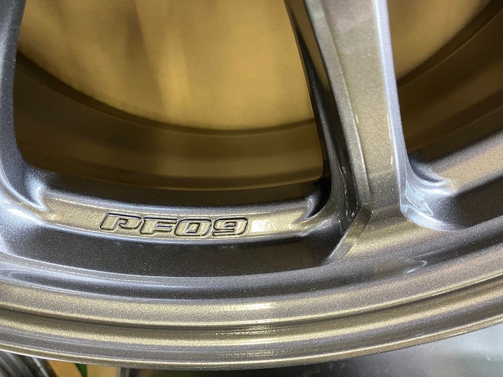 中古美品 4本 エンケイ PF09 18インチ 8J 50 PCD112 5穴 ENKEI