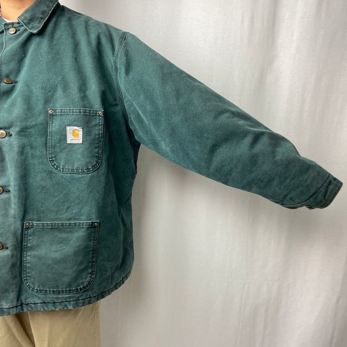 80年代 USA製 Carhartt カーハート ダック地 ミシガンチョアコート