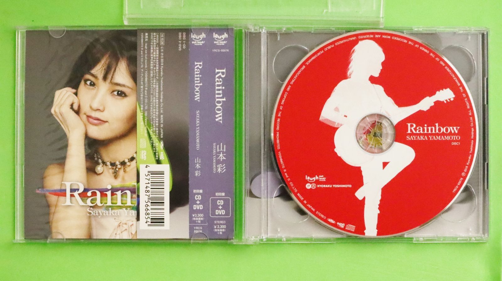 国内盤CD☆山本彩/Sayaka Yamamoto□ Rainbow(初回限定盤 DVD付