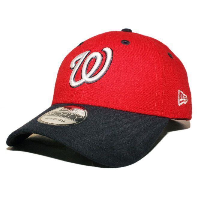 ニューエラ ストラップバックキャップ 帽子 MLB ワシントン ナショナルズ