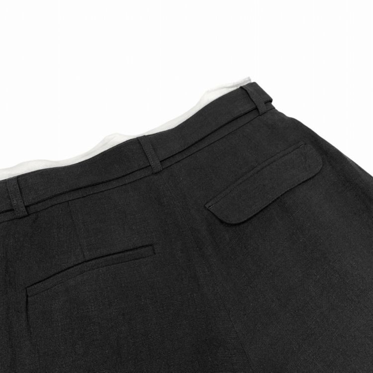 2024SS deres デレス Sage floating linen pants シアーレイヤーリネン 