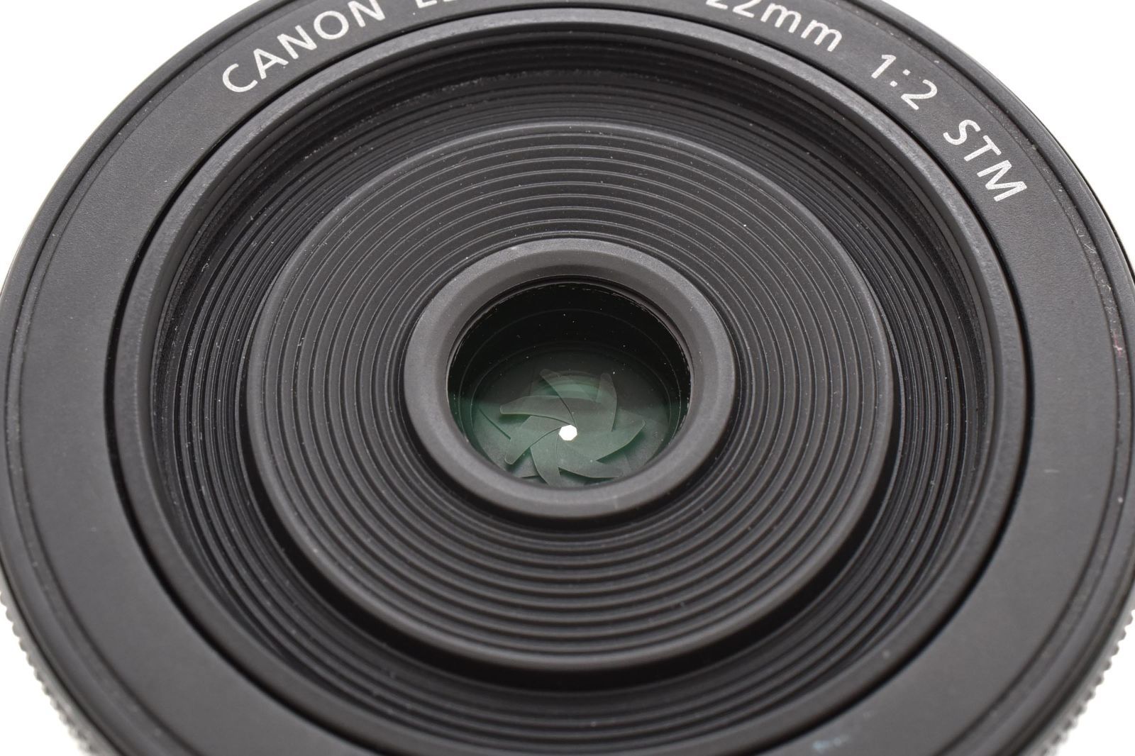 【美品】 Canon レンズ EF-M 22mm F2 STM　ブラック バイセル公式】キヤノン Canon EF-M 22mm F2 STM ブラック 一眼