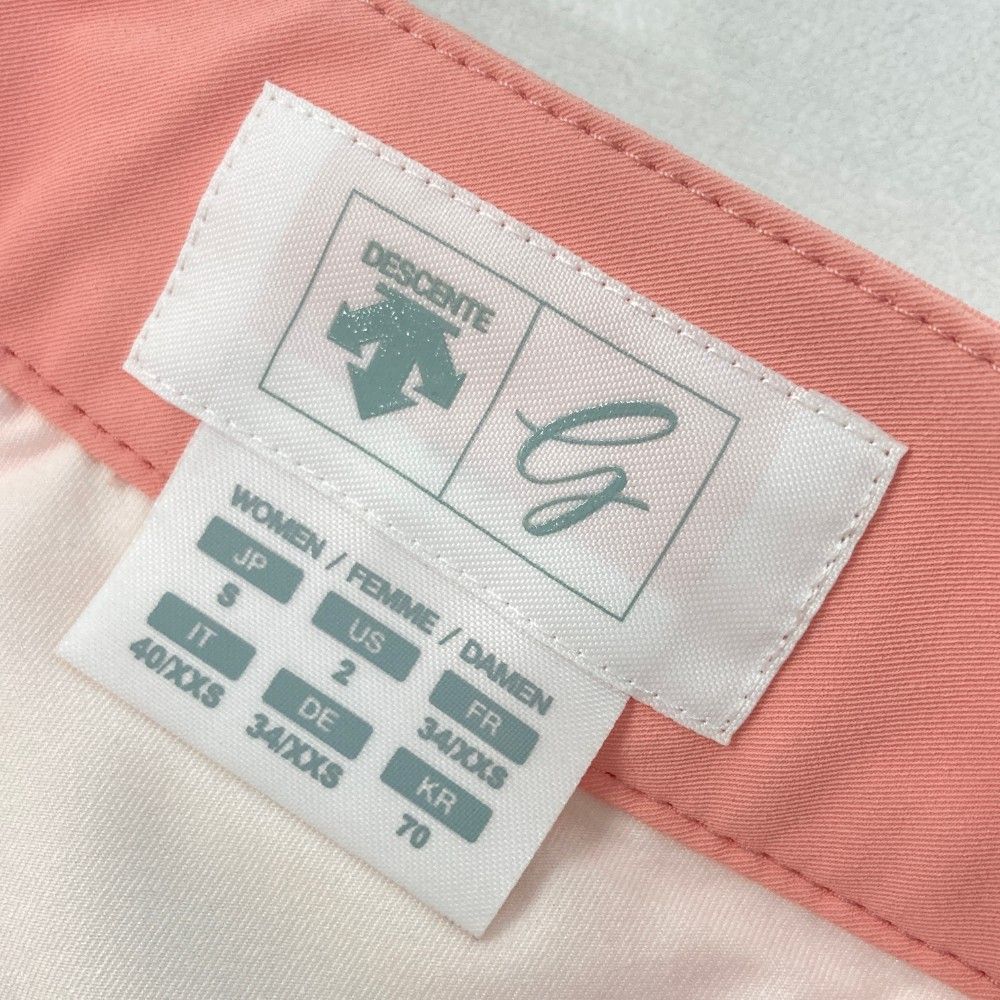 サイズ：S DESCENTE GOLF デサントゴルフ インナー付 ストレッチ