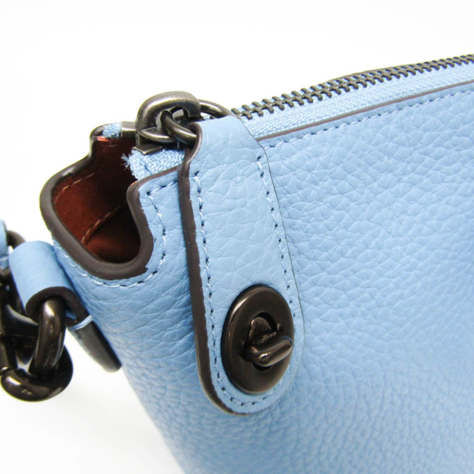 未使用級　Coach　カラ サッチェル　CE741　ショルダーバッグ　ブルー COACH なくなり次第終了セール コーチ CE741 カラ サッチェル