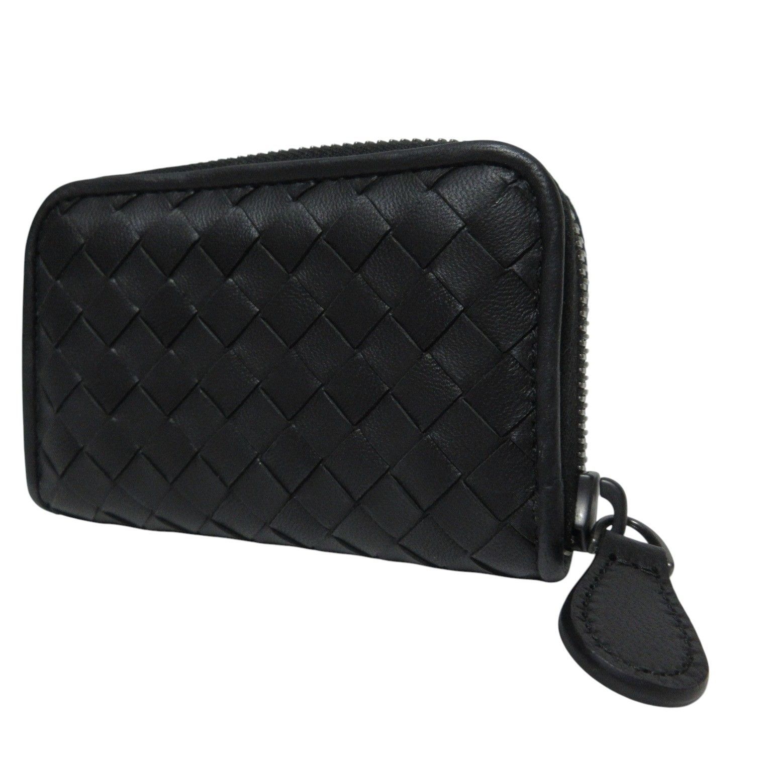  ボッテガヴェネタ BOTTEGA VENETA コインケース 小銭入れ イントレチャート ブラック メンズ レディース財布 コインケース 小銭入れ 小物