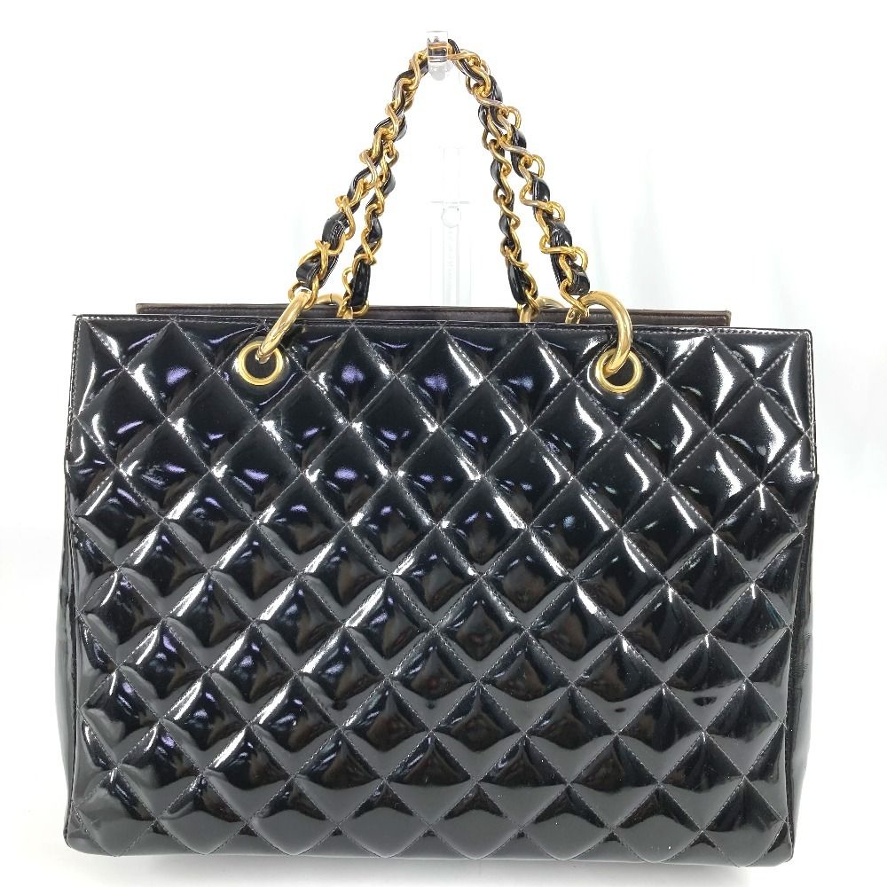 CHANEL シャネル トートバッグ CC ココマーク ロゴ マトラッセ