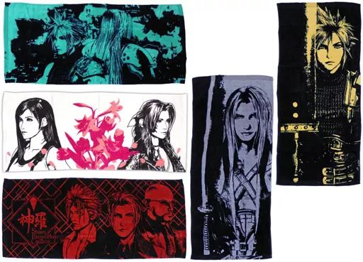 中古】雑貨 全5種セット フェイスタオル 「ファイナル