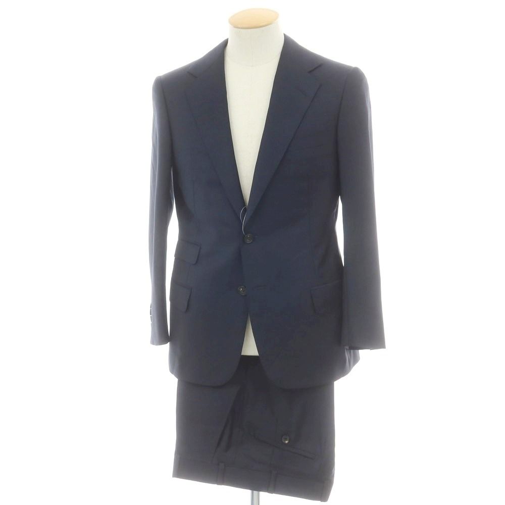 ディトーズ Dittos ツイルウール 2つボタンスーツ ダークネイビー サイズ表記なし Ｓ位 メンズ