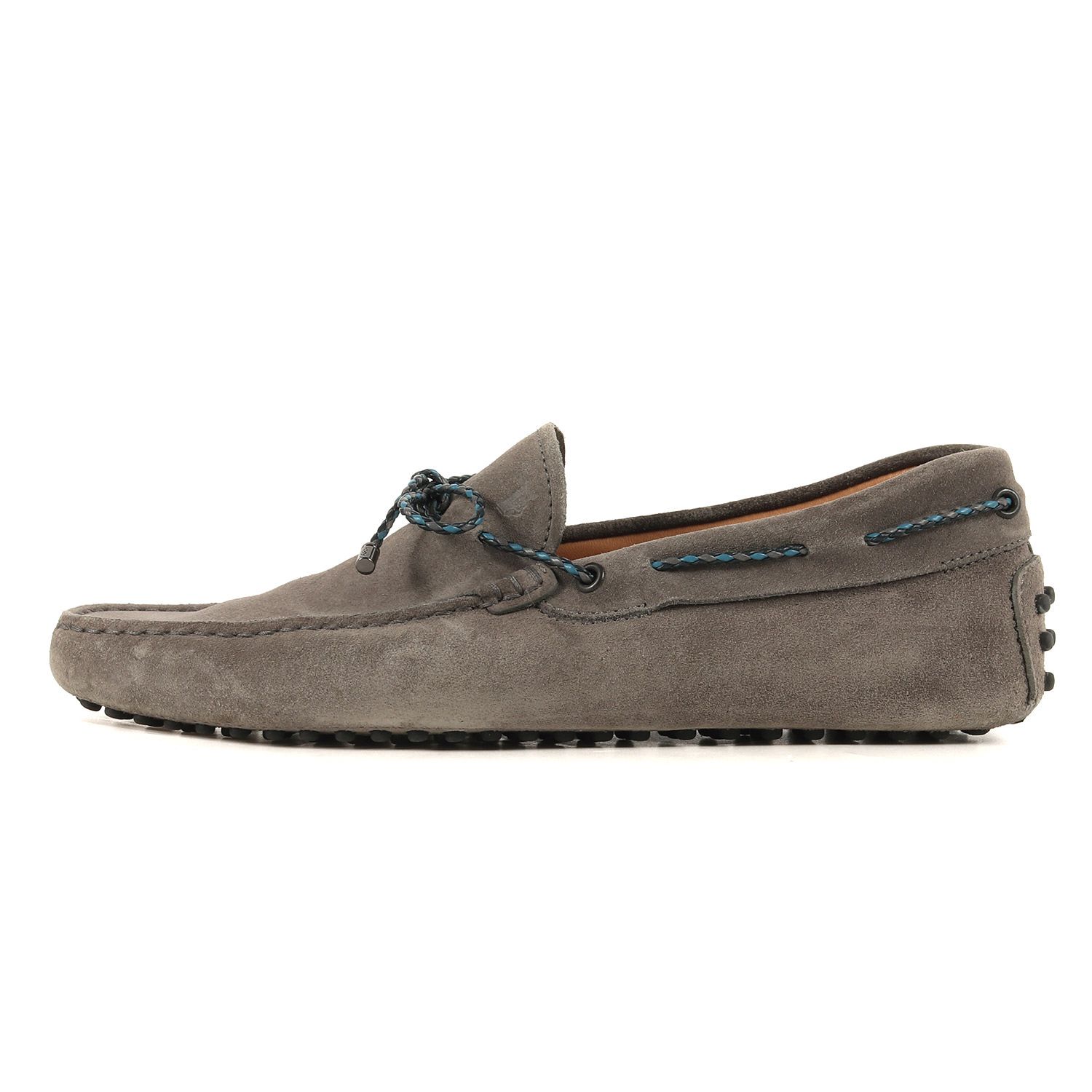TODS トッズ サイズ:6 1/2 スエード レザー モカシン
