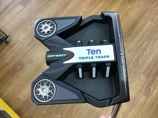 オデッセイ TEN S TRIPLE TRACK 34インチ パター PT STROKE LAB フレックスその他 メンズ 男性用 右利き 右用 Dランク ゴルフクラブ