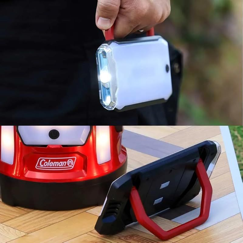 コールマン(Coleman)クアッドマルチパネルランタンplus（レッド