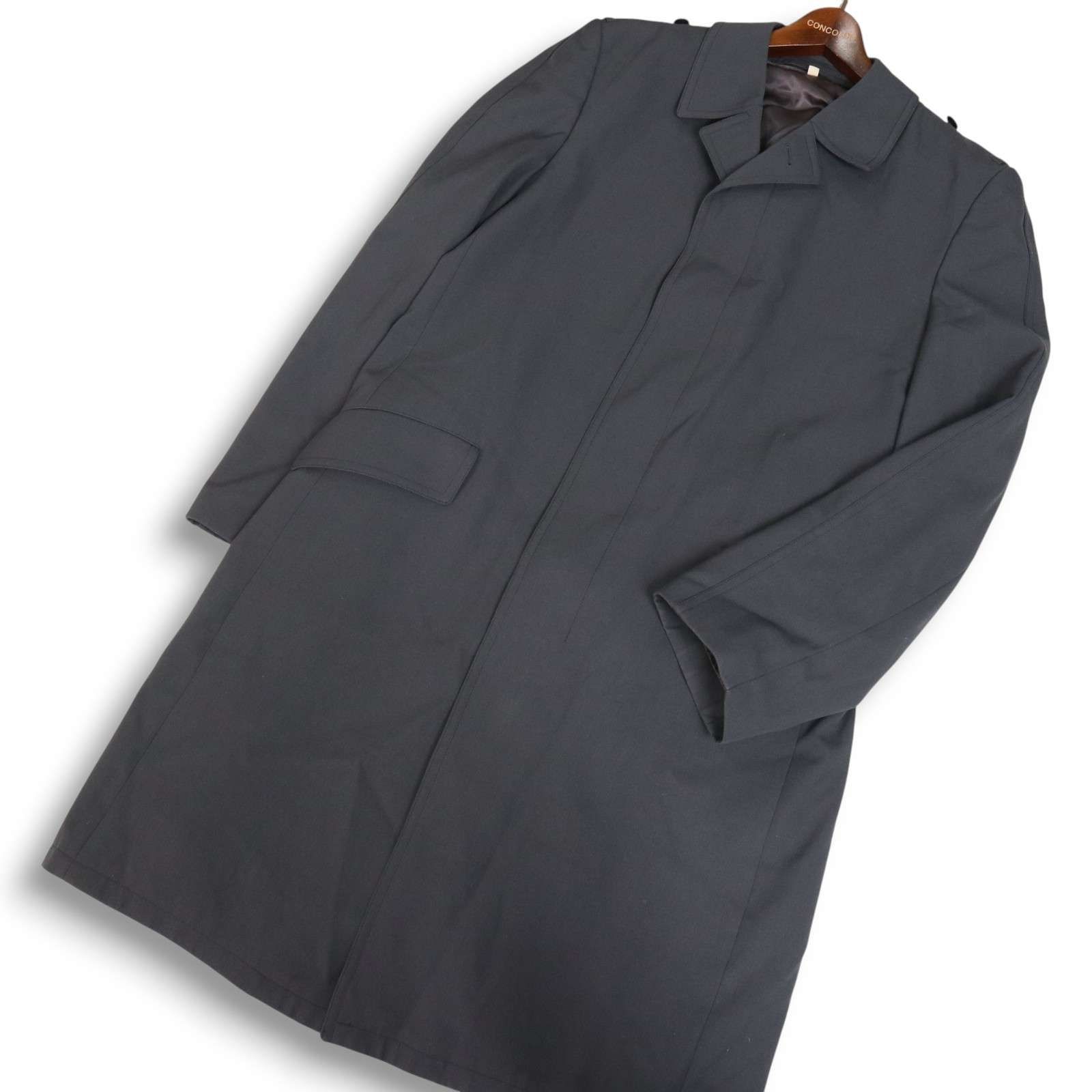 80s ドイツ海軍 JOBA WAGHAUSEL 秋冬 1985年製 ライナー付 ロング ミリタリー コート Sz.43 190|96 メンズ ビンテージ