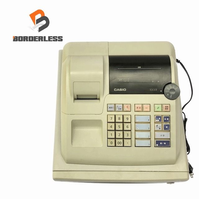 CASIO カシオ レジスター 100ER 店舗用品