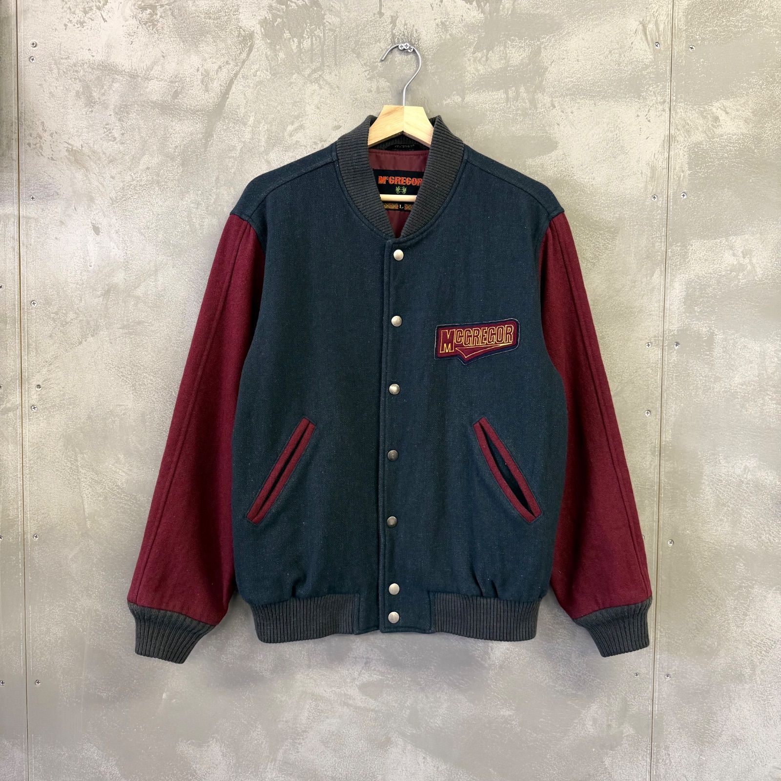 McGREGOR ウールスタジャン スタジアムジャケット ブルゾン