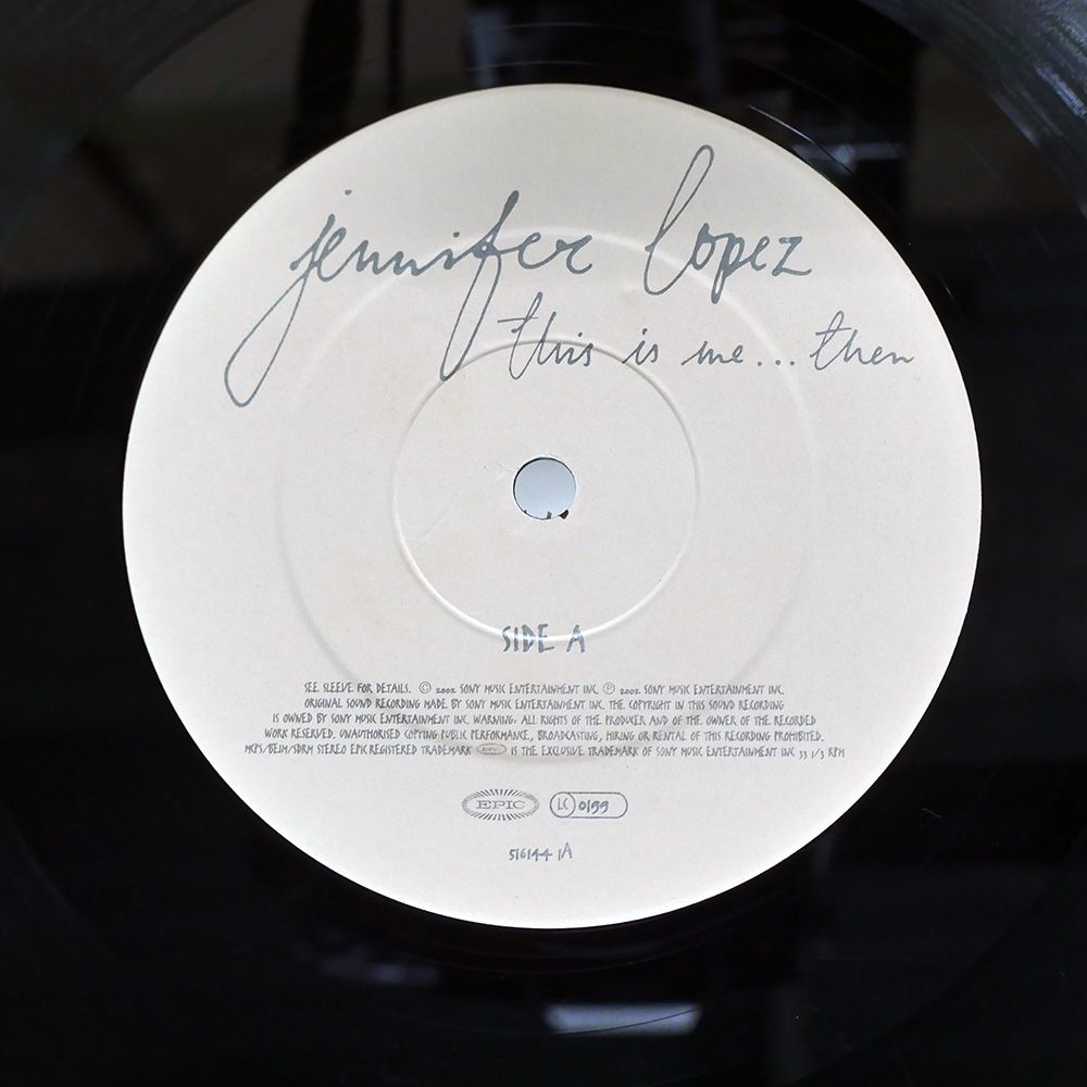 UK盤 LOPEZ THIS IS ME THEN EPIC 5161441 LP その他 レコード CD DVD ブルーレイ