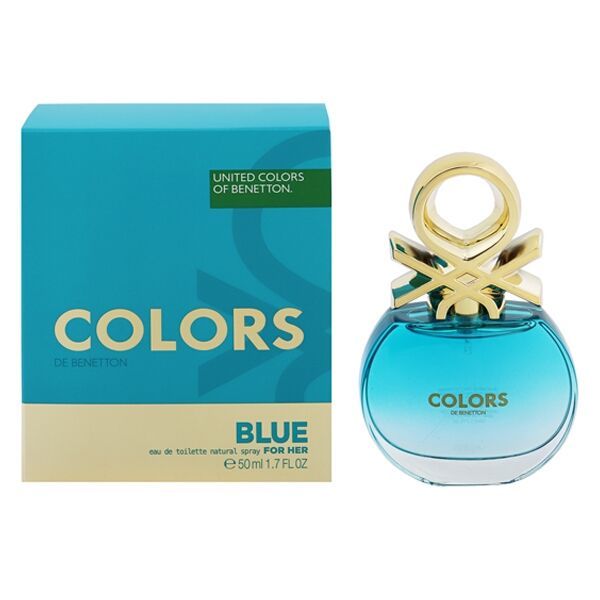 ベネトン カラーズ ブルー フォーハー (箱なし) EDT・SP 50ml 香水 フレグランス COLORS BLUE FOR HER  BENETTON 新品 未使用 - メルカリ