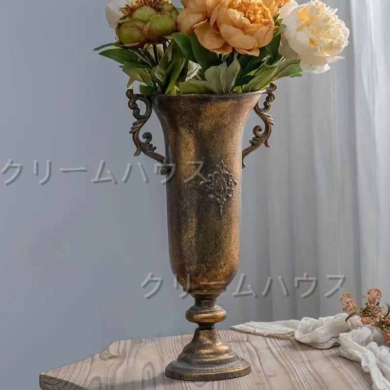 フラワーベース 花瓶 アンティーク エレガント ヨーロッパ